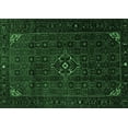thumbnail image 1 of Ahgly Company Indoor Rectangle Persian Emerald Green Traditional Area Rugs, 2' x 5', 1 of 4