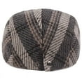 thumbnail image 5 of SikaFu Berets Vintage Plaid Ivy Newsboy Flat Cap Men Women Plaid Beret Hat Adjust Male Female Artist Painter Wool Hat Beret Cap, 5 of 6