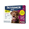 PetArmor Plus for Large Dogs 45-88 lbs, Flea and Tick Protection for Dogs, Long-Lasting and Fast-Acting Topical Dog Flea Treatment, 12-Month Supply