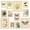 Cottagecore, variant on 97 Decor Goblincore 4x6 Mushroom Fairy Art Print Set, 40 Pieces