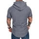 thumbnail image 3 of Sudadera con capucha para hombre Sudadera con capucha de algodón Sudadera con capucha de ocio que absorbe el sudor Sudadera con capucha, gris, L Kearding AP000762-09, 3 of 7