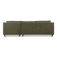 thumbnail image 4 of Moe's Home Collection Hutton Sectional Fabric Green, 4 of 9