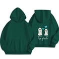 thumbnail image 5 of KAUOD Kids Cute Ghost Pumpkin Hoodies Cotton Fleece Halloween Pullover Hoodie Sweatshirts Boys Girls Thick Warm Tops Clothes, 5 of 6