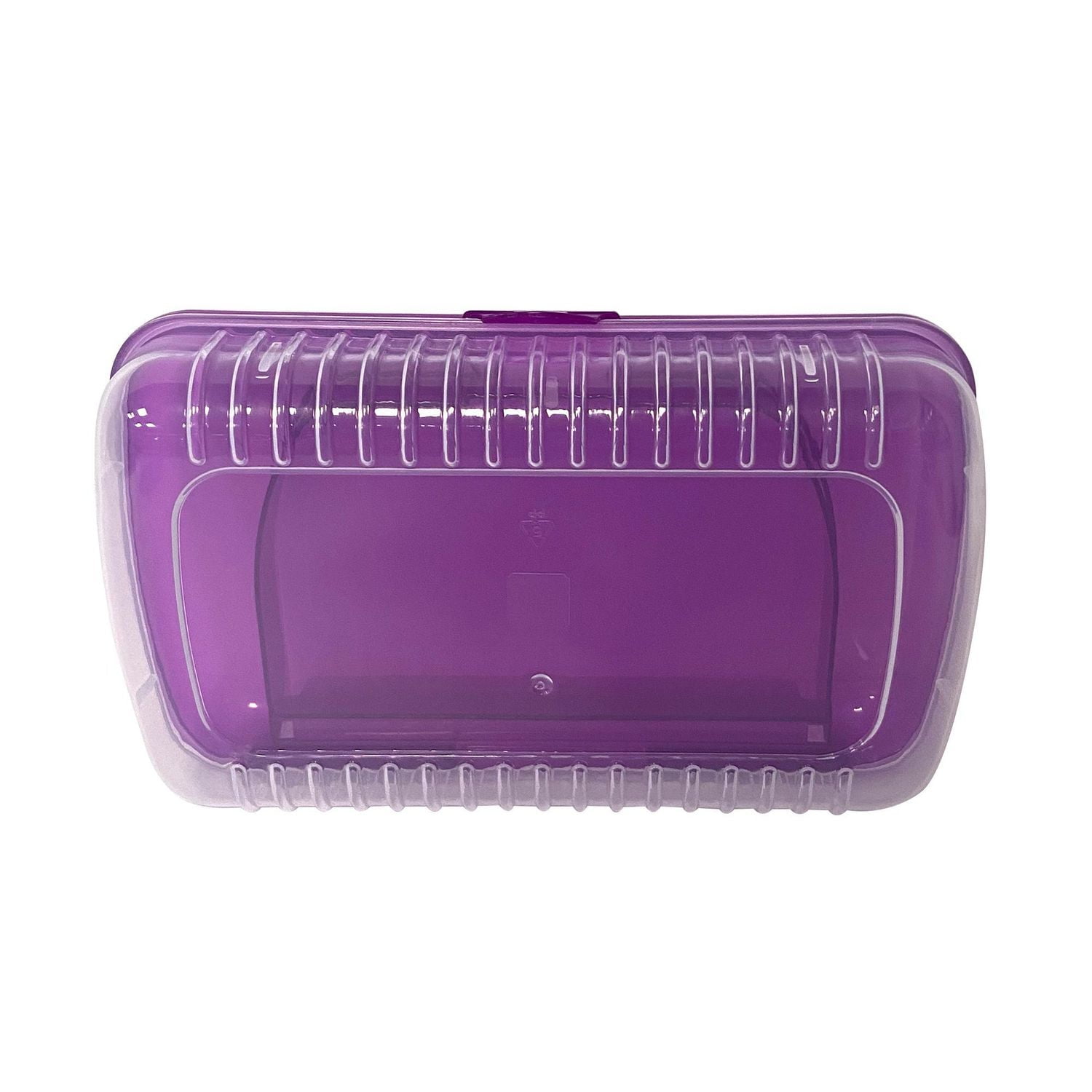 DOUBLE LAYER PLASTIC BOX PURPLE
