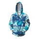 thumbnail image 4 of Ropa de calle de otoño para hombre, sudaderas con capucha con cremallera, sudaderas con capucha con estampado floral retro cruzado, sudaderas con capucha casuales holgadas y elegantes para hombre, 4 of 5