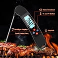 thumbnail image 3 of Termómetro Profesional para Carne, Termómetro Digital Parlante para Ciegos, Diseño Impermeable, para Asar, Barbacoa y Cocina., 3 of 5