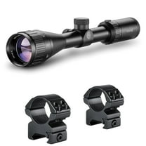 HAWKE Vantage 3-9x40 AO Mil-Dot Riflescope with Match Mount 1in Medium Weaver Scope Rings (14123 22113)