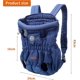 thumbnail image 2 of Bolsa de transporte para mascotas KAIYANG gran capacidad hasta 10 kg mochila ajustable cómoda azul, 2 of 5