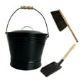 thumbnail image 2 of DOLITY Ash Bucket Ash Can Sturdy Efficient with Lid Multifunctional for Fireplace Metal, 2 of 9