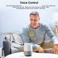 thumbnail image 4 of WiFi Smart Digital Thermostat and Temperature Controller for Gas and Water Boiler Systems, Programmable Backlit Touchscreen Interface, 3.42 x 3.42 x 1.69 inches / 8.7 x 8.7 x 4.3 cm, 4 of 4