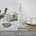 Clear Chimney Tube Glass Open Ended Candle Shade Glass Candle Shade
