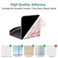 thumbnail image 3 of Soporte Adhesivo para Auriculares HomeMount 2 Unidades Negro, 3 of 7