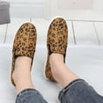 thumbnail image 2 of Womens Slip-ons Loafers Shoes for Womens Fashion Sneakers Comfortable Walking Flats Casual Leopard Size 8, 2 of 8