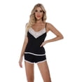 thumbnail image 3 of Lencería sexy para mujer Babydoll de encaje G-String Tanga Medias Ropa interior Ropa de dormir Fridja nalpqowj16481, 3 of 6