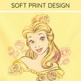 thumbnail image 4 of Disney Princess Belle French Terry Tulle Dress Toddler to Big Kid, 4 of 5