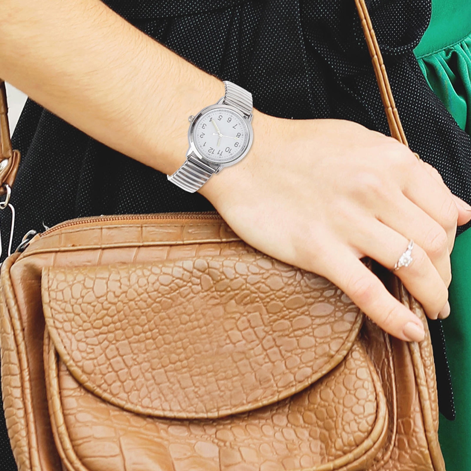 HONMEET Quartz Watch with Hands and Movement, Stylish and Timepiece for Everyday Use