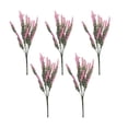 thumbnail image 2 of Artificial Lavender Flowers 5 Pieces for Wedding Decor and Table Centerpieces, Fake Plant Bouquet to Brighten up Your Home Kitchen Garden and Indoor Outdoor Decor, 2 of 8