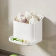 thumbnail image 1 of Wall Mounted Storage Rack Organizer For Kitchen No Drilling Required ABS Holder Shelf Food Container, 1 of 3