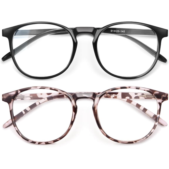 IBOANN Blue Light Glasses for Woman/Men, Fashion Blue Light Glasses Men, Fake Glasses for Computer Eye Strain