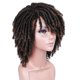 thumbnail image 3 of Pelucas trenzadas de princesa para mujer negra, Afro Bob, pelucas sintéticas de Rastas, extremos cortos y rizados, cabello de Cosplay, 3 of 4