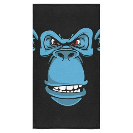 YUSDECOR Schimpanse Bath Towel Hand Towel Shower Towel