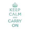 thumbnail image 2 of The British Ministry of Information 20x24 Black Modern Framed Museum Art Print Titled - Keep Calm and Carry On - Texture V, 2 of 4