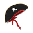 thumbnail image 5 of Sombrero Pirata Parche Ojo Capitán Caribeño Niños y Adultos (para Niños) brillar Electrónica, 5 of 5