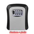 thumbnail image 3 of MesaSe Aluminum Alloy Password Key Box Lock Box Storage Box Door Security Lock Box 4 Bit Password, 3 of 9