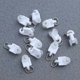 thumbnail image 1 of Curtain Glider Hooks for Track Rail, 50pcs PE Material Mute Wheel Rollers Ball Pulley, 1 of 3