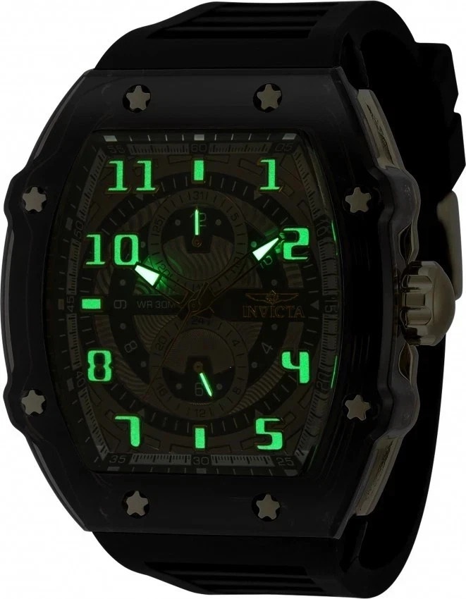 Invicta Men's Racing 48.5mm Red/ Gold VH67 Quartz Watch IN-48713