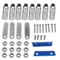 thumbnail image 3 of 3X Universal Antideslizante Pedales Freno Embrague Reposapiés Juego de cubierta para transmisión manual Coche, SM SunniMix Almohadillas para los pedales, 3 of 8