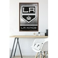 thumbnail image 6 of NHL Los Angeles Kings Logo 15 Wall Poster, 22.375" x 34", Framed, 6 of 6