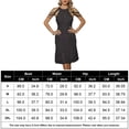 thumbnail image 2 of Vestidoo Formal Vestido con cuello halter Vestido ajustado con purpurina Vestido de cóctel elegante para mujer Kuymtek Negro T L para Mujer, 2 of 7