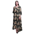 thumbnail image 1 of Bimba Robe Longue Caftan Florale Maillot de Bain de Plage Couverture Caftan Femme-S-L, 1 of 5