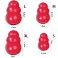 thumbnail image 2 of Classic Dog Gourd Toy Classic Rubber Chew Chase and Fetch Fun-Red, 2 of 9