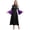Purple, variant on Linjinx Women's Clergy Robe Flared Sleeves Clergy Gown Elegant Liturgical Church Clergy Dress Navy Blue XL