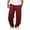 Wine Sweatpants, variant on Qgtaibl Men's Fleece Sweatpants Baggy Elastic Waist Wide Leg Trousers with Drawstring and Pockets Winter Outdoor Athletic Pants Dark Gray (Mens S)