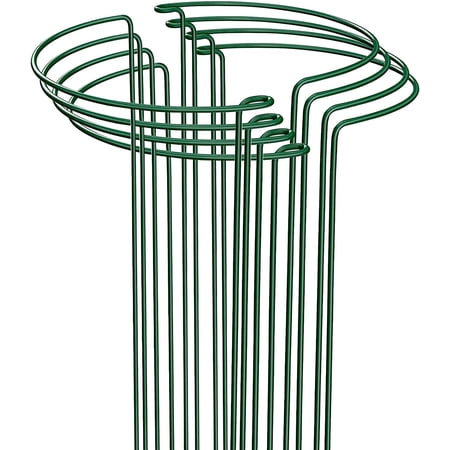 8 Pack Plant Support 25cm x 40cm, Help Your Plants Grow, Metal Garden ...