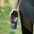 thumbnail image 6 of Lsque Pikmin Pattern Water Bottle,18oz Sports Insulated Kettle for Cycling Gym Basketball Outdoor, Suitable as a Present, 6 of 8