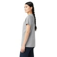 thumbnail image 2 of Dickies Women's Heavyweight Short Sleeve Pocket T-Shirt, Heather Gray, X-Small, 2 of 3