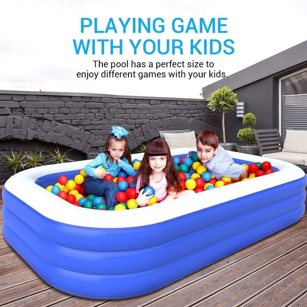 Piscine gonflable en PVC pour enfants et adultes, grande piscine
