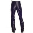 thumbnail image 2 of Circle S Western Pants Mens Swedish Knit Snap Scallop 30 Black CP5791, 2 of 2