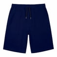 thumbnail image 4 of yillto Mens Casual Shorts 5 Inch Summer Loose Elastic Waist Comfy Breathable Athletic Jogger Shorts, 4 of 4