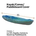 thumbnail image 5 of Classic Accessories Stellex Canoe, Kayak and Stand-Up Paddleboard Cover, Fits up to 12'L, Model 1, 5 of 15