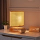 thumbnail image 4 of Lámpara de mesa de madera for dormitorio, estudio, sala de estar, mesita de noche, decoración, 4 of 6