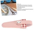 thumbnail image 3 of Protective PU Leather Scissors Sheath for Embroidery Sewing Quilting, Multipurpose Sewing Scissors Cover, Easy to Use, Practical Gift, 3 of 8