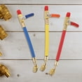 thumbnail image 4 of 3 Pcs Tuyau de Charge de Réfrigérant Hvac Vannes à Billes Rouge Jaune Bleu Tuyau de Réfrigérant Résistant à Haute Pression Entretien et Réparation de Climatisation, 4 of 9