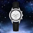 thumbnail image 2 of Reloj ultrafino de moda para amantes, esfera redonda, analógico, doble escala, reloj de pulsera de cuarzo #8, 2 of 3