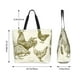 thumbnail image 5 of Balery Chickens Bolsa Tote Estilo Estético con Cremalleras, Bolsa de Hombro, Bolsa de Compras Grande y Plegable, 5 of 8