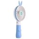 thumbnail image 3 of Manija del ventilador Ventilador de mano recargable USB Mini ventilador portátil Aire acondicionado Ventilador de enfriamiento silencioso PC Computadora portátil para oficina Hogar Viajes Camping-Azul, 3 of 5